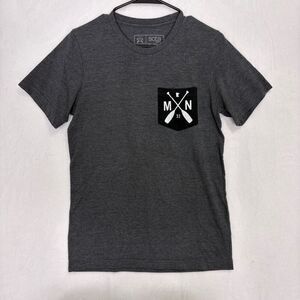 Sota Clothing Co Minnesota Grey Pocket T-Shirt Unisex Size Small